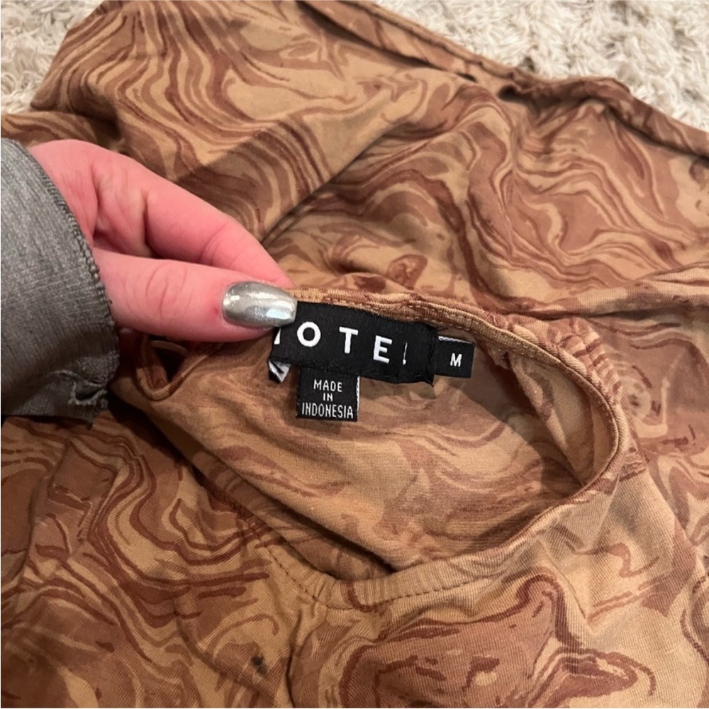Motel Rocks Brown Mini Dress - Picture 7 of 7